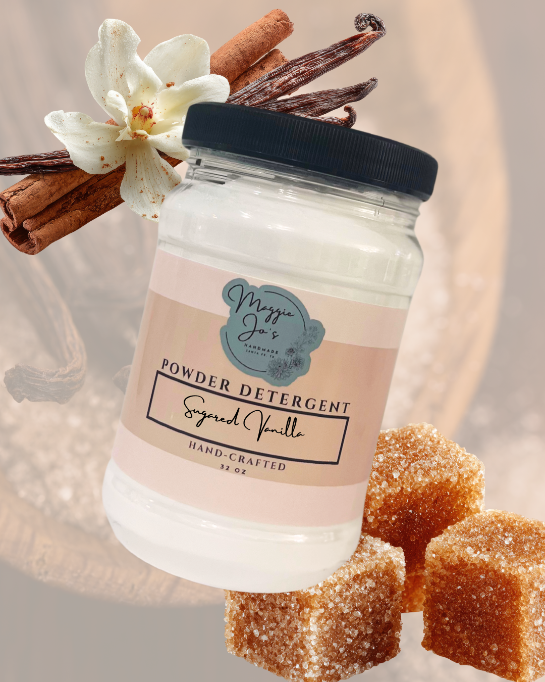 Sugared Vanilla Powdered Laundry Detergent
