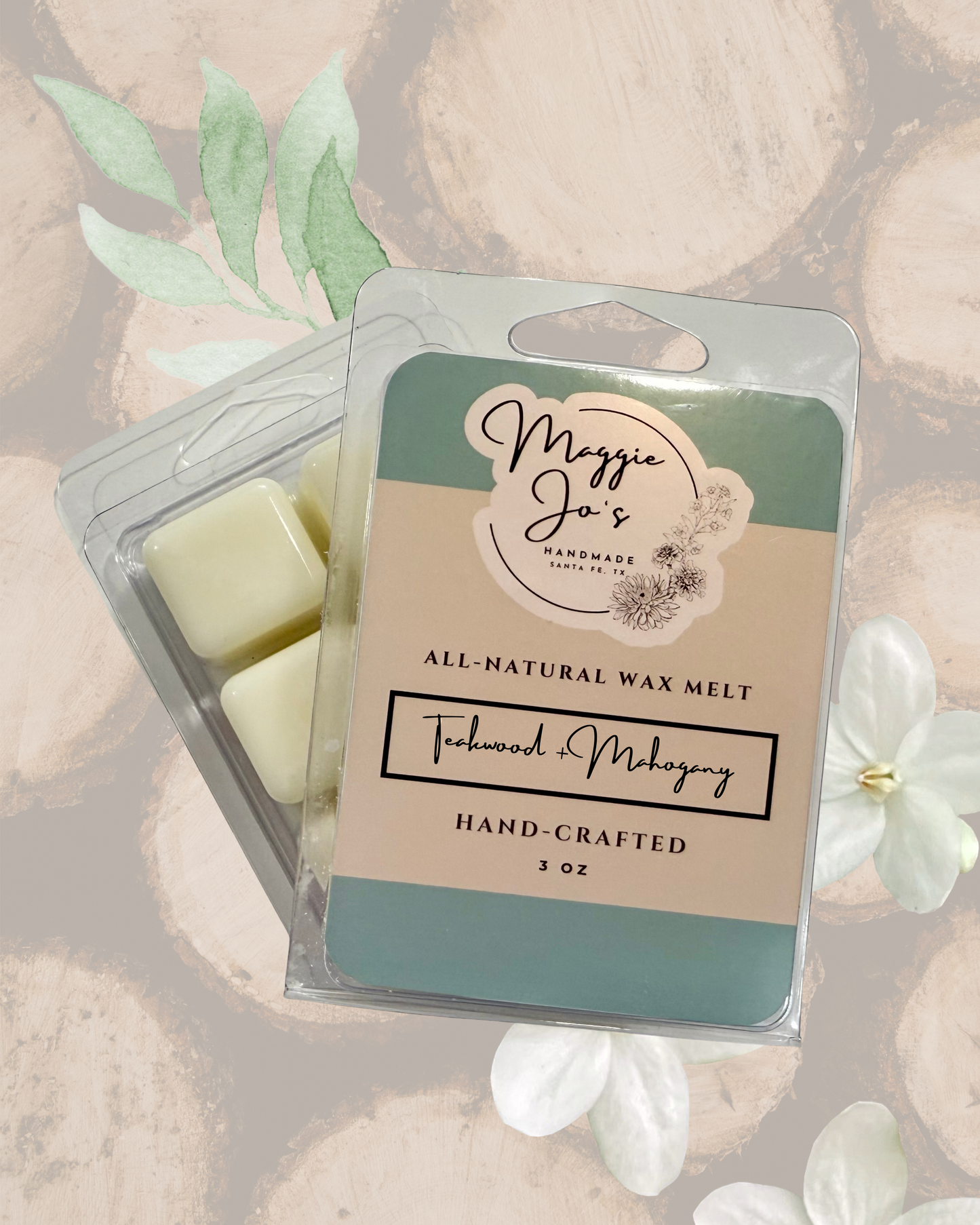 Teakwood + Mahogany Wax Melt