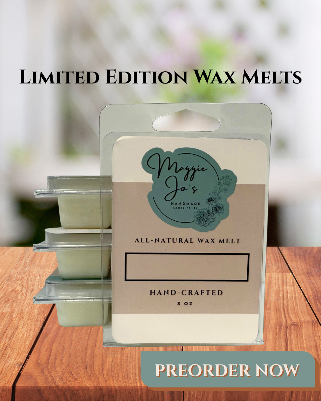 All-Natural Wax Melt PREORDER