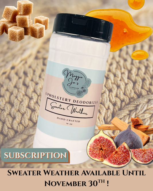 Scent of the Month Club – Upholstery Deodorizer Subscription