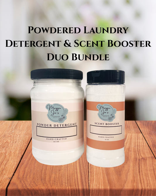 Powdered Laundry Detergent & Scent Booster Duo Bundle